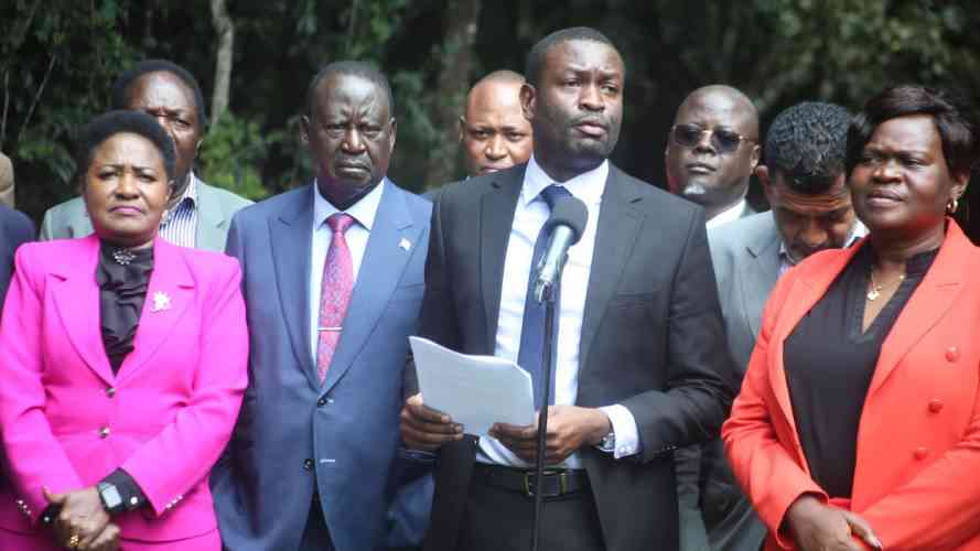 ODM affirms 'unity of purpose' amid fallout over pact with Ruto's government