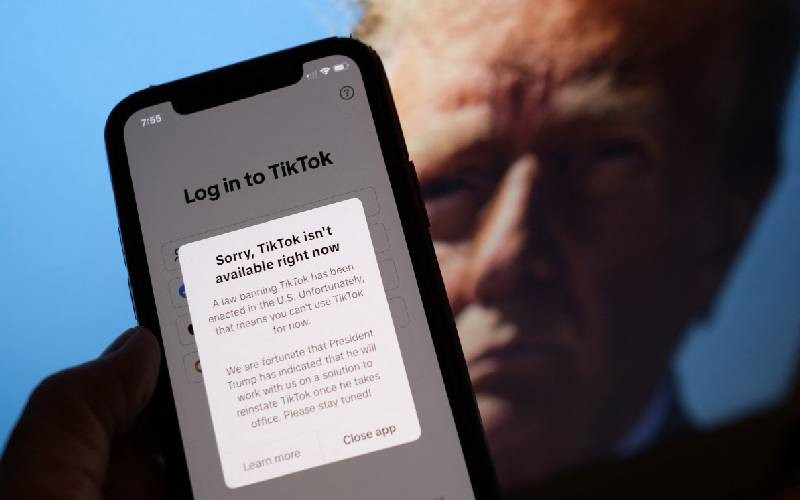 TikTok restores service in US, thanking Trump