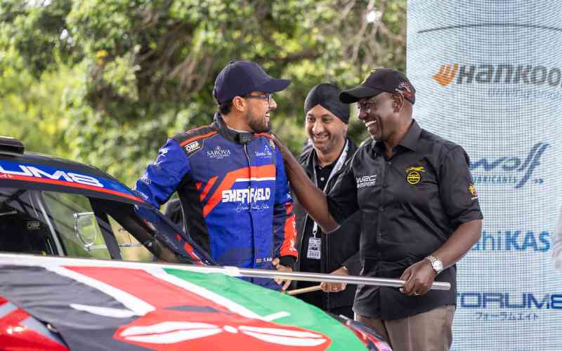 Naivasha here we come, Ruto flags off 2025 WRC safari rally