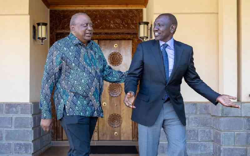 Bogeyman: Uhuru becomes Ruto's political punching bag ahead of 2027