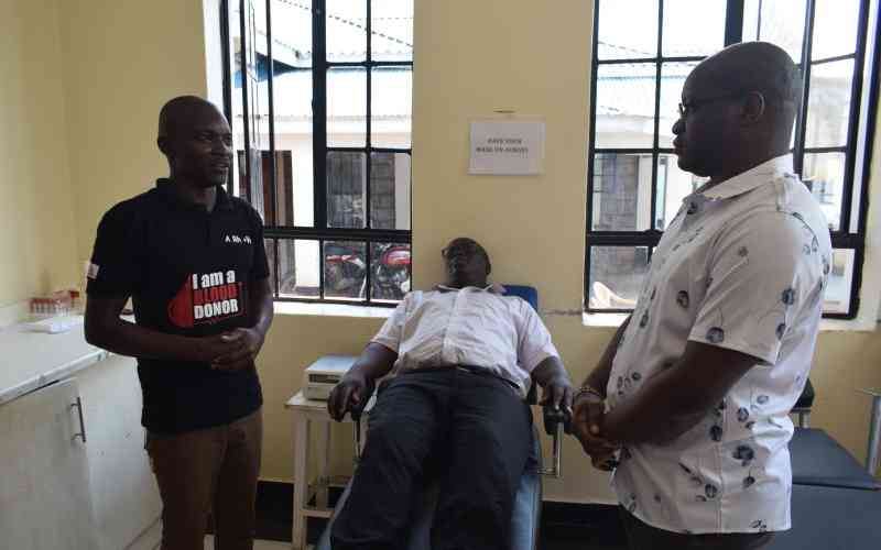 Homa Bay residents urged to donate blood to prevent maternal mortality