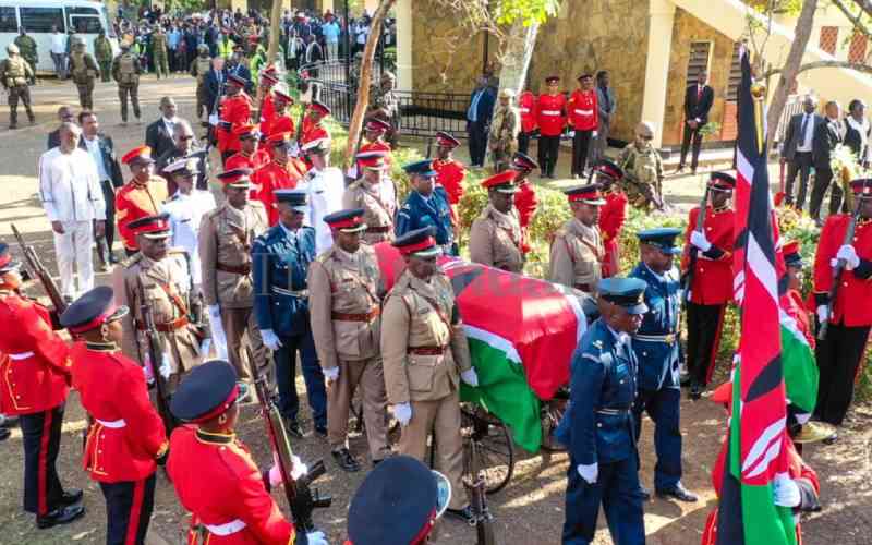 Raila Odinga's final march as the People's President comes home to rest