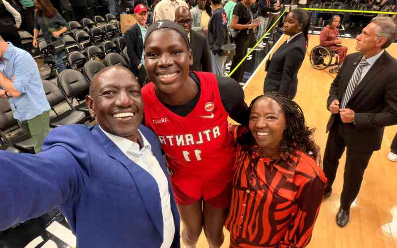Photos; Ruto,Rachel meet Madina Okot in Brooklyn