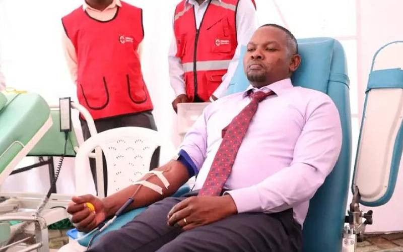County in blood donation drive to boost transfusion centre