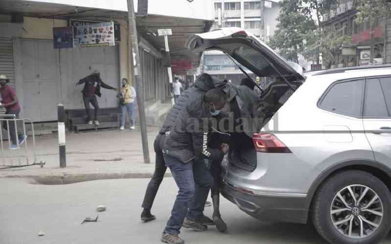 Mathare MP Anthony Oluoch demands accountability for the rising abduction cases