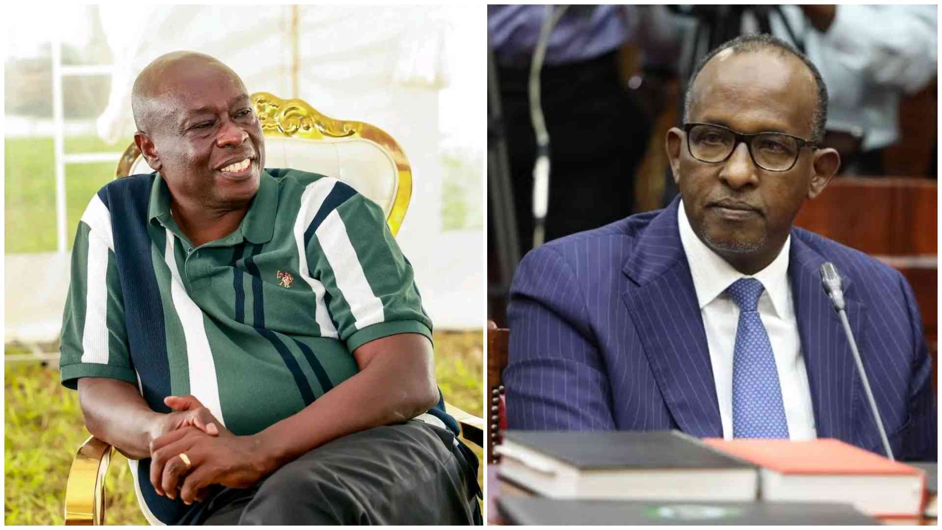 Mafisi mpo? Gachagua hits back at Duale over 'Hyena' remarks
