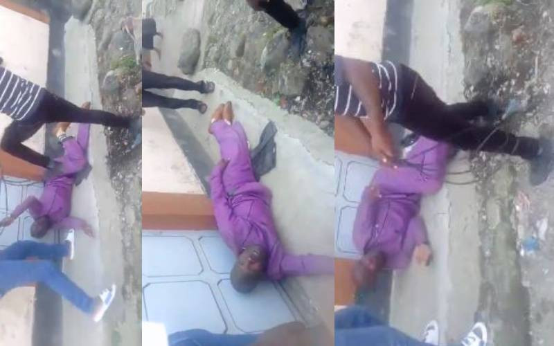 Arama distances himself after viral video of man assaulted in Nakuru