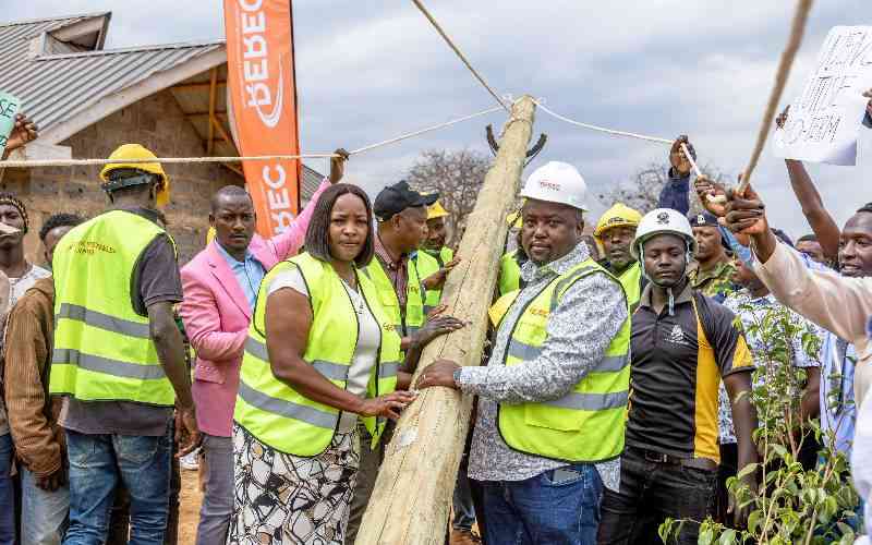 Kakamega's Sikuli Market gets power as government targets 40,000 households
