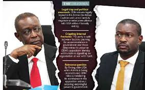 Battle lines drawn as Oburu takes on Sifuna over party leadership dispute