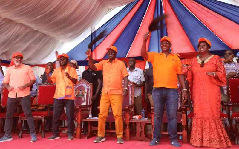 Baba is back: Raila makes political comeback after AUC loss