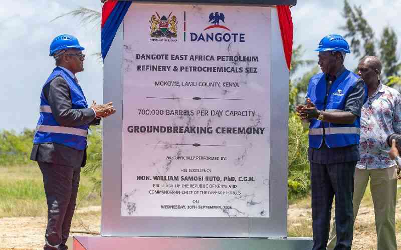 By hook or crook: Sh2.2tr Lamu refinery project kicks off amid scrutiny