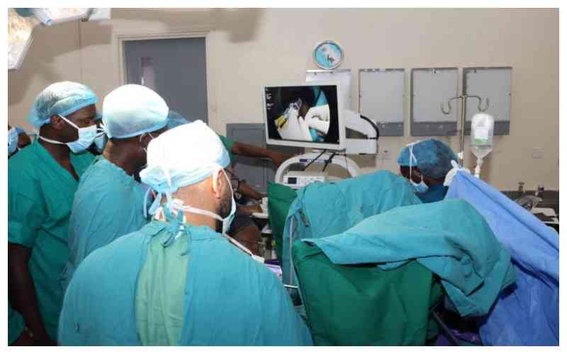 KNH unveils new technology in treatment of haemorrhoids