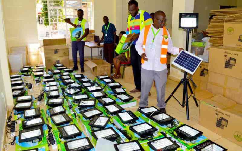 Security on high alert as IEBC completes final touches for polls
