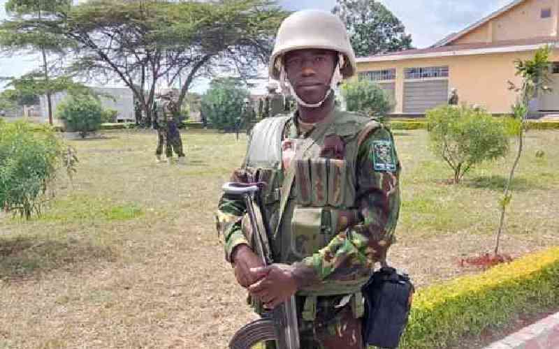 Kenyan force in Haiti change tact to find missing officer