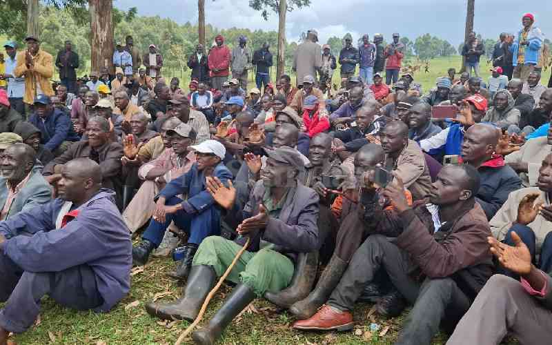 Over 3,000 families in Trans Nzoia demand revocation of 1978 gazette notice