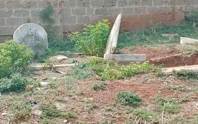 Eldoret European Cemetery where the dead cannot rest in peace
