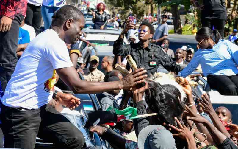 Teargas disrupts Linda Mwananchi rally in Meru