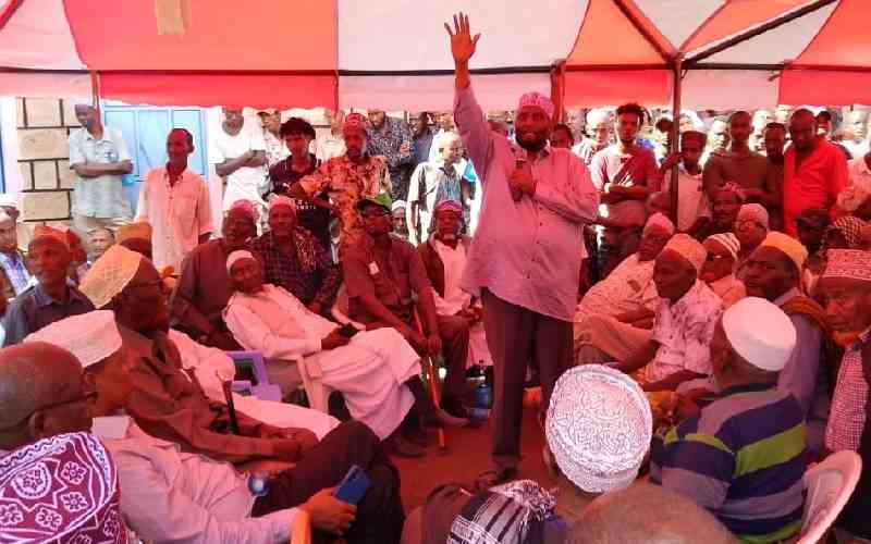 Isiolo South by election: Tubi Jnr gets endorsement from clans, leaders