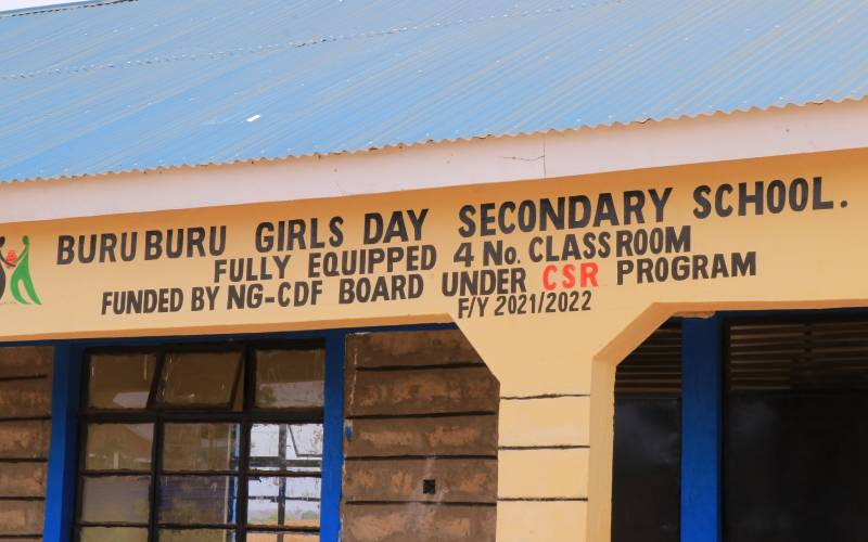 Sh19m set aside to build eight classrooms in Buruburu Girls Mandera