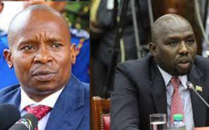 Kindiki, Murkomen call for probe into vandalism of property by protesters
