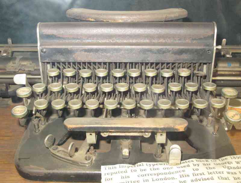When typewriting was an essential skill in civil service