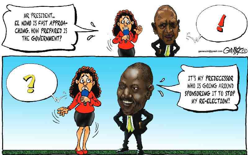 Ruto's scapegoat...