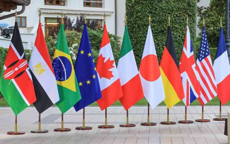 'Africa is not a problem to resolve,' Ruto tells G7 leaders