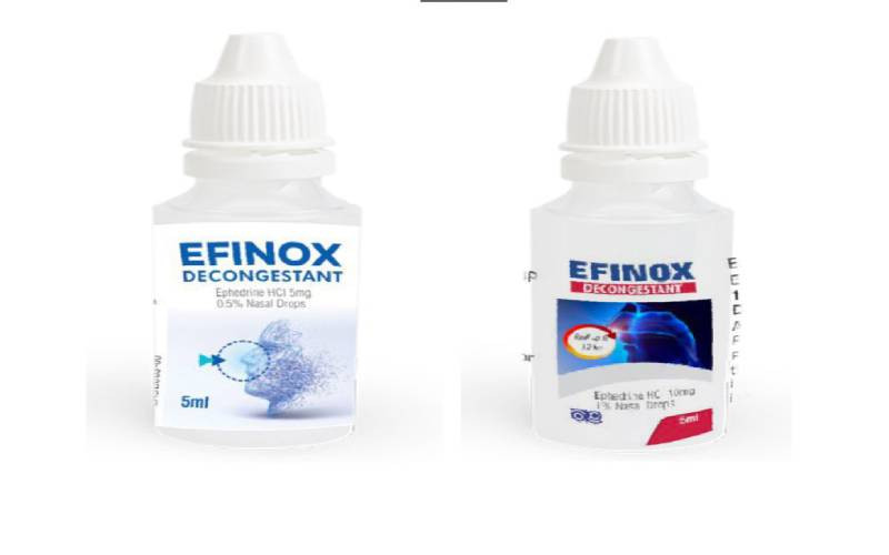 Pharmacy Board recalls Allied Limited's nasal drops, Efinox