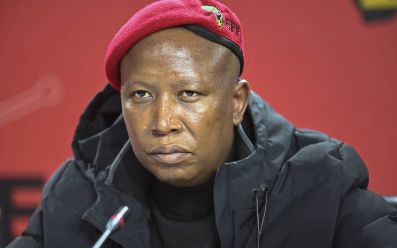 Julius Malema sentenced to five years in jail