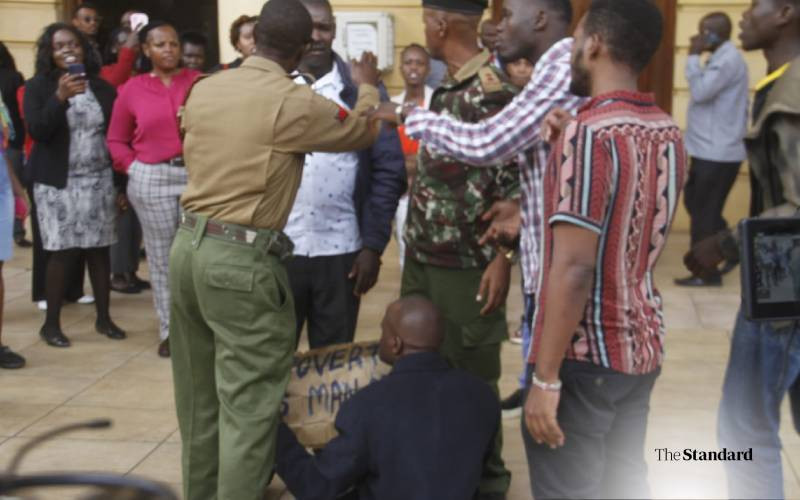 Drama at Milimani Law Courts as EACC nabs three linked to Governor Natembeya