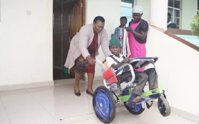 Migori County donates assistive devices to 50 children with disabilities