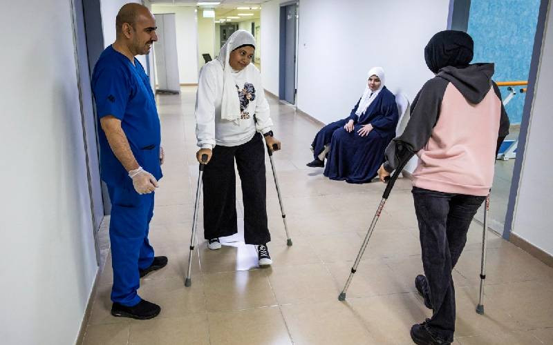 Gaza child amputees get new limbs but can't shake war trauma