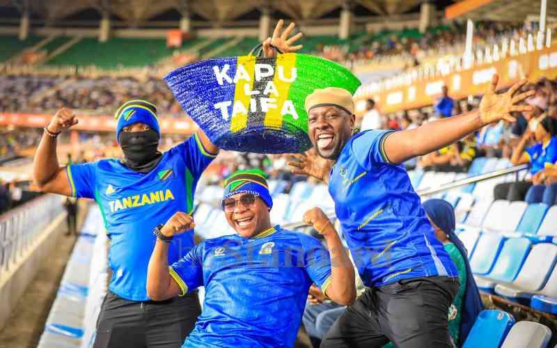 PICTURES: Tanzania roars to victory with 2-0 against Burkina Faso