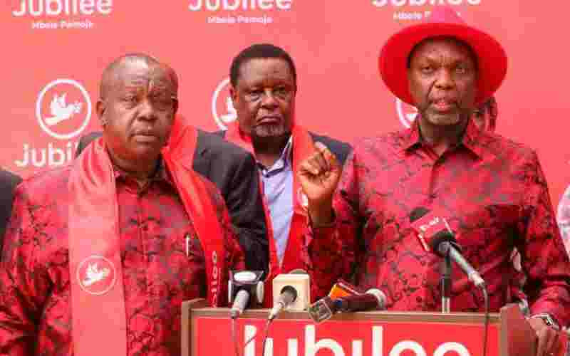 Jubilee condemns Gachagua's call for tourists to boycott Kenya