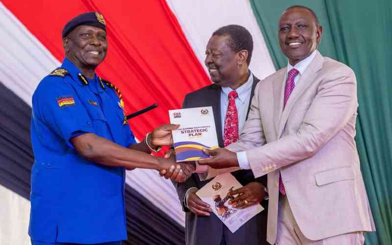 Ruto unveils Sh28 billion plan to modernise police, prison services