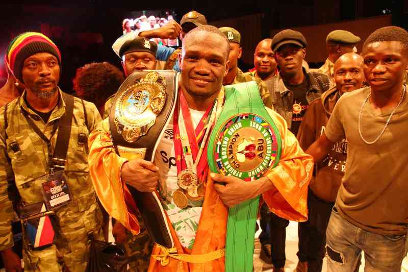 Okwiri keeps alive his world title dream with WABA-Africa title win