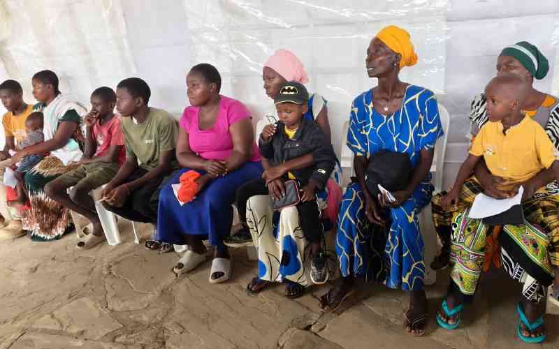 Medical camp reveals hidden health crisis around  Mombasa's Mwakirunge dumpsite