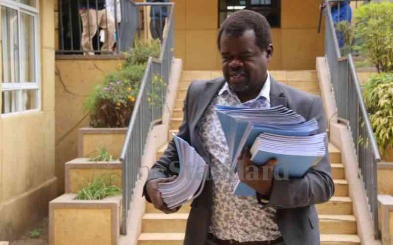 Omtatah: More than 1.6m cast their ballots after polls ended