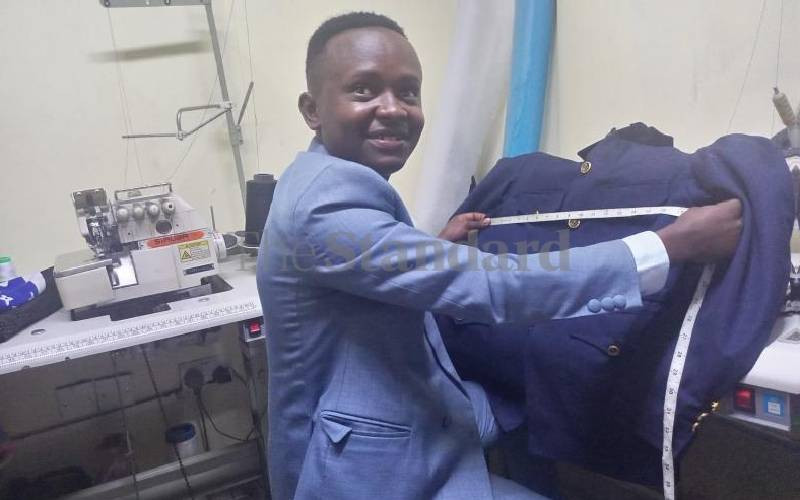 Love for fine suits turns pharmacist into fashion designer sensation