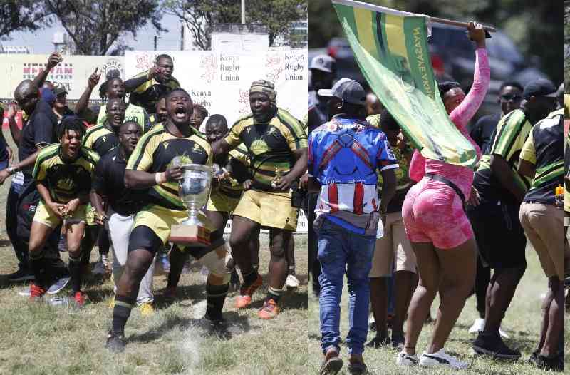 It's a sight to behold as Kabras Sugar warm up for Kenya Cup in style