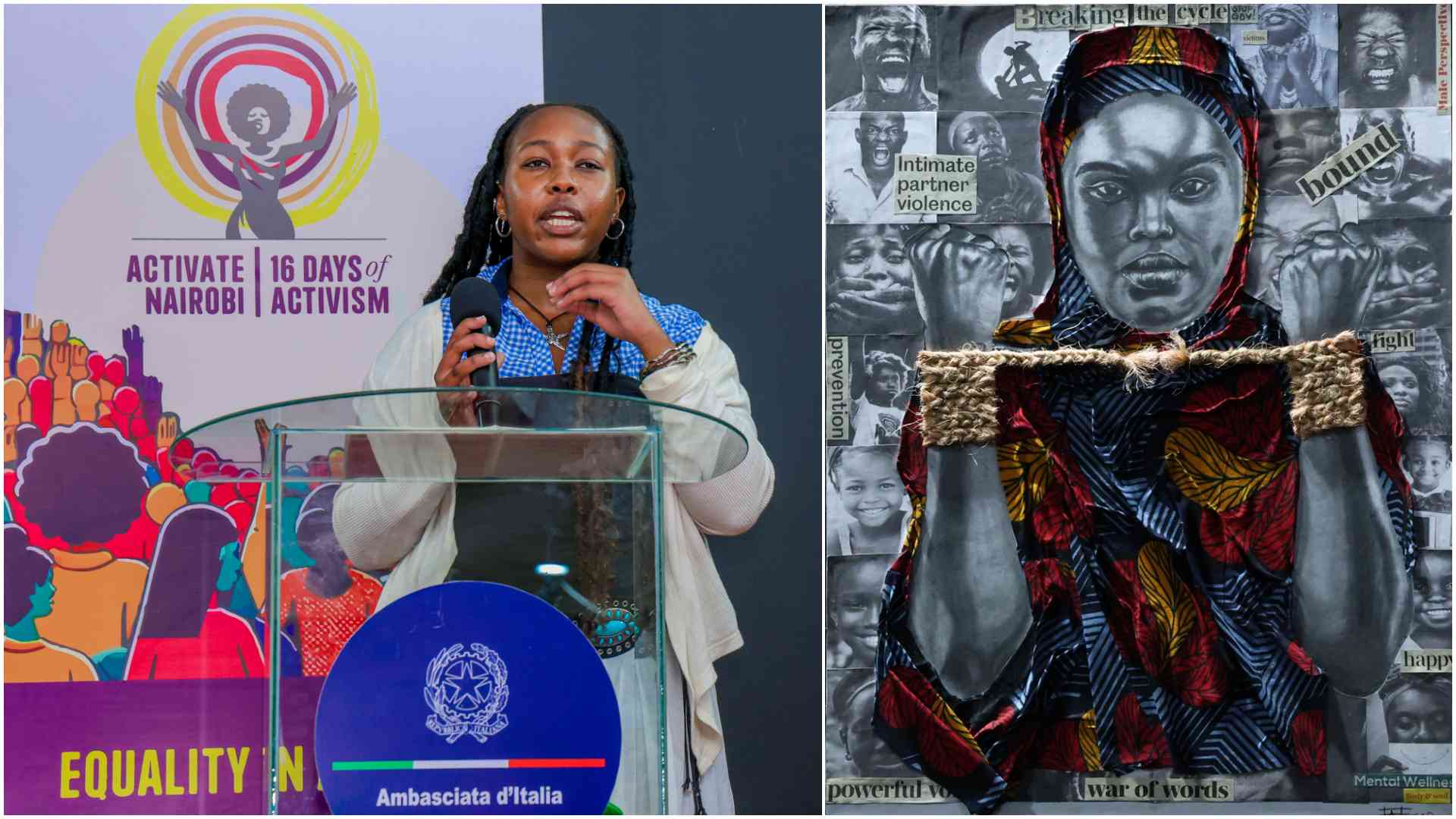 Canvas of Change: Fighting gender-based violence through art