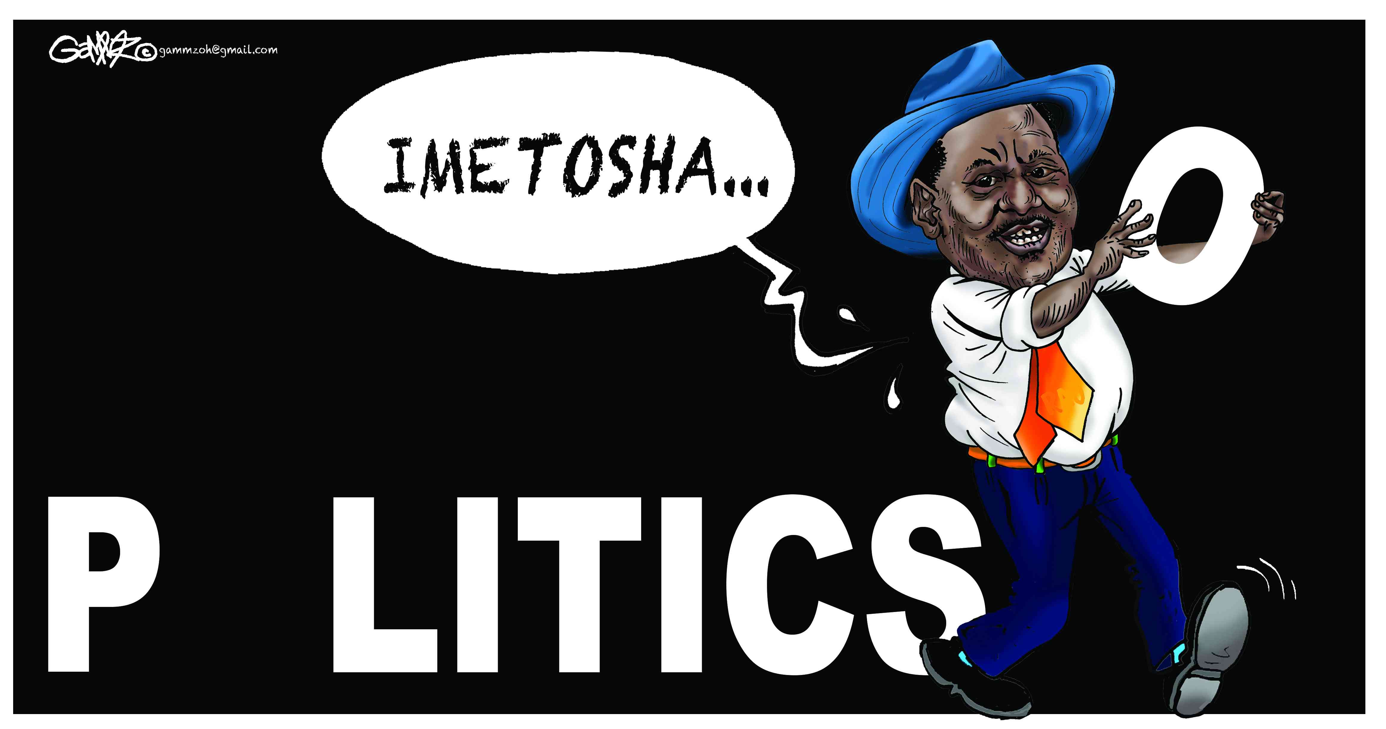 Baba exits...