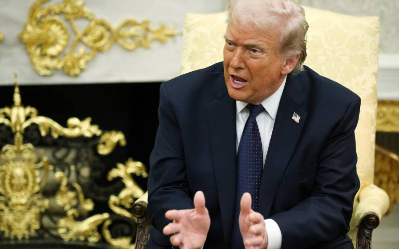 Trump says US navy could escort tankers through Hormuz Strait