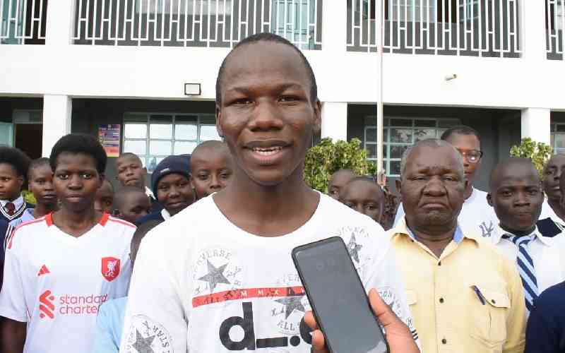 Orphan who benefited from Ebenezer scholarship excels in KCSE