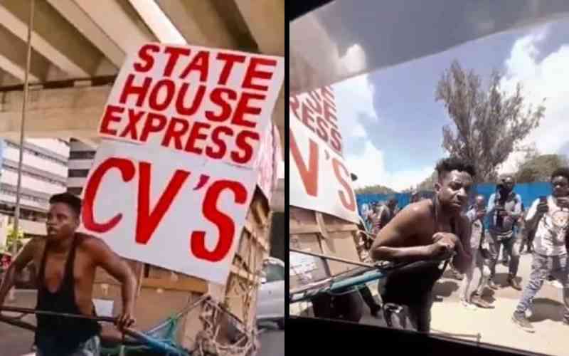 Eric Omondi arrested heading to State House with CVs of jobless Kenyans
