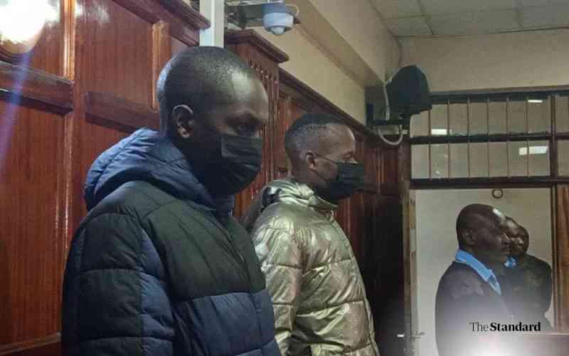 Court detains police officers accused of shooting hawker Boniface Kariuki
