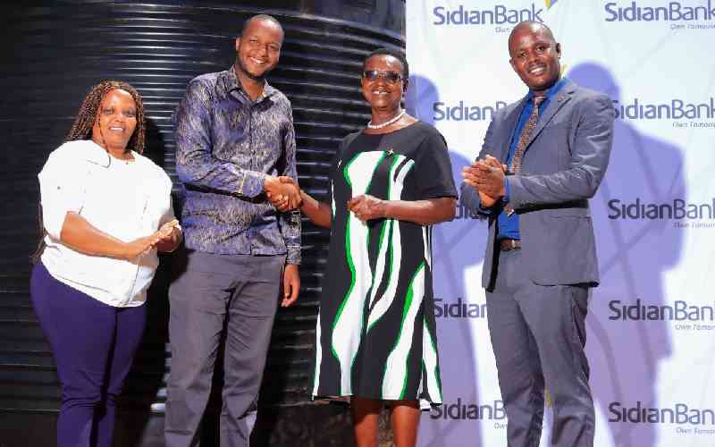 Sidian Bank launches water access initiative in Meru County