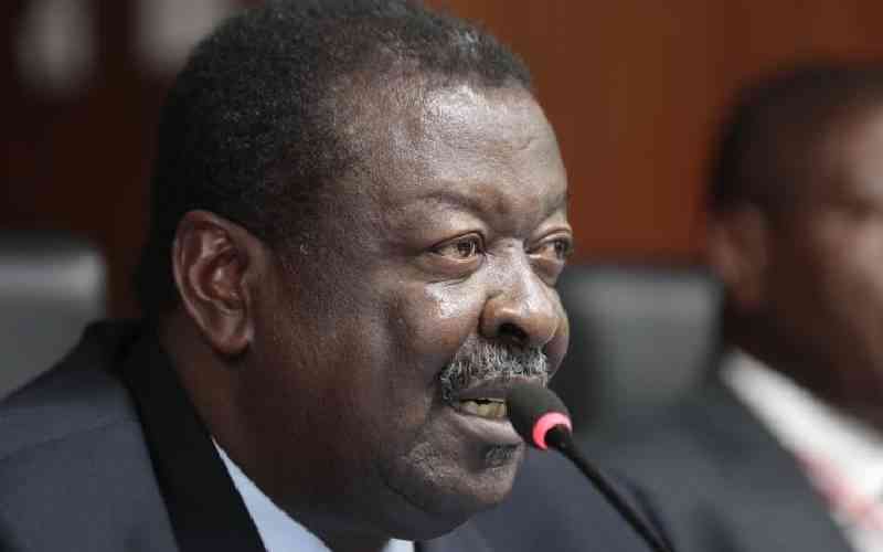 Mudavadi orders faster delivery of Nairobi rising projects