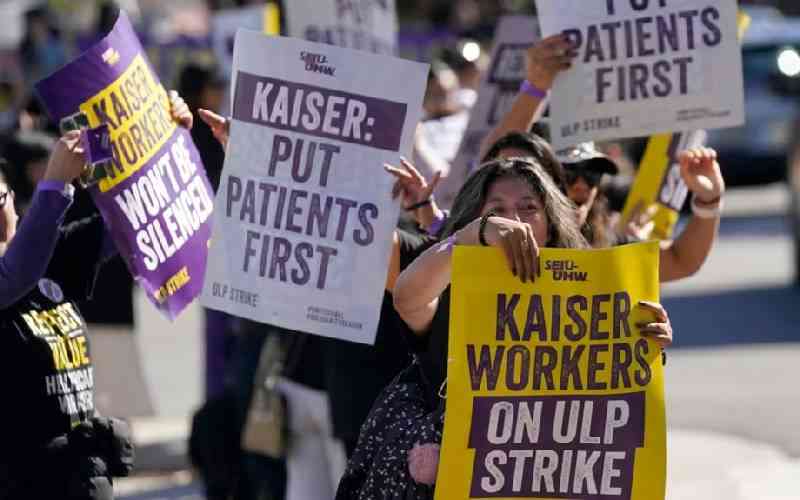 More than 75,000 US Kaiser healthcare workers on strike