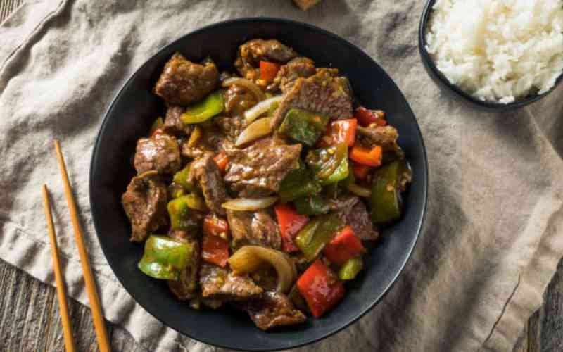 Easy recipe: Beef dry fry with veggies